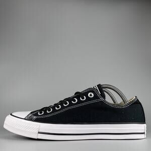 Converse All Star Chuck Taylor Men's Size 8.5 Black Canvas Casual Sneakers Shoes